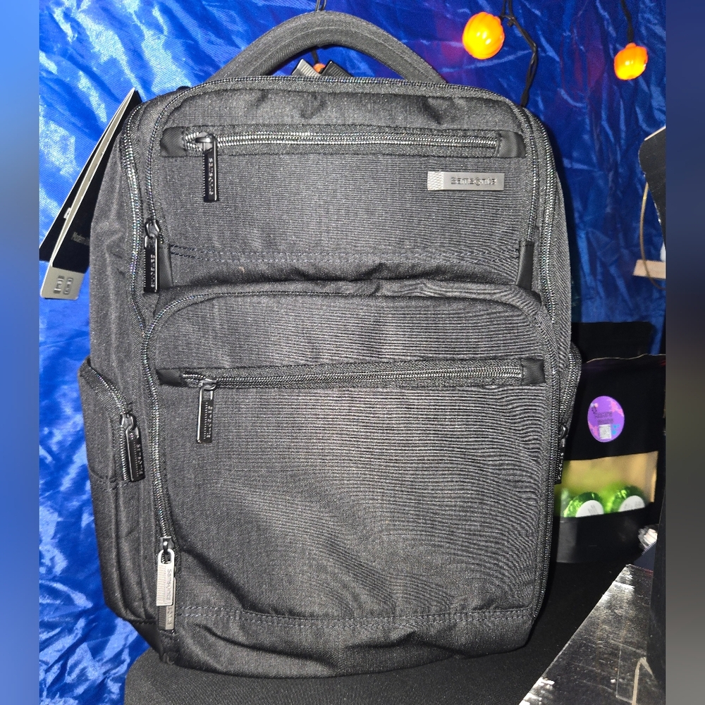 Tumi Black Backpack for Men
